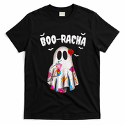 Booracha Funny Halloween Ghost Boo Jee Ghost For Halloween T-Shirt - Black