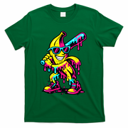 Banana Funny Ice Cream Drip T-Shirt - Green