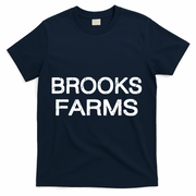 Brooks Farms Squad Family Reunion Last Name Team Great Gift T-Shirt - Navy