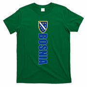 Bosnia Gift Flag Bosnia Herzegovina Sarajevo Emblem T-Shirt - Green