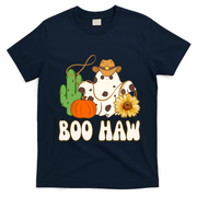Boo Haw Halloween Country T-Shirt - Navy Blue