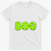 Boo Halloween Slime T-Shirt - White