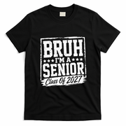 Brush I'm A Senior Class Of 2027 T-Shirt - Black