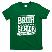 Brush I'm A Senior Class Of 2027 T-Shirt - Irish Green