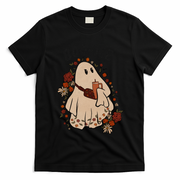 Boo Jee Fall Halloween Ghost Funny T-Shirt - Black