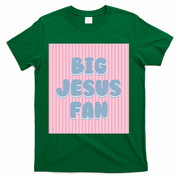 Big Jesus Fan T-Shirt - Green