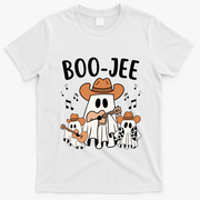 Boo Jee Ghost Funny Halloween T-Shirt - White