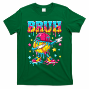 Baseball Life Style Apparel Softball Ice Cream Drip T-Shirt - Irish Green