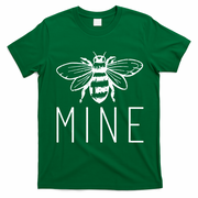 BEE MINE Bumblebee Cute Retro Valentine's Day Funny T-Shirt - Irish Green