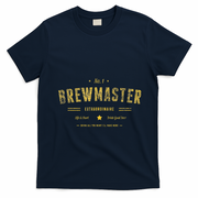 Brew Master Beer Brewing Homebrew Gift For Brewer Brewmaster T-Shirt - Navy Blue