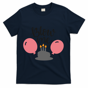 Blow Me Hilarious Trendy Birthday T-Shirt - Navy