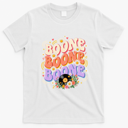 Boone Music Lovers Retro Vibes Summer Fun T-Shirt - White
