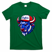 Buffalo Mascot Sports Team T-Shirt - Irish Green