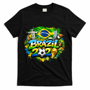 BRAZIL North America Soccer Tournament 2026 T-Shirt - Black