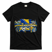 BOSNIA North America Soccer Tournament 2026 T-Shirt - Black
