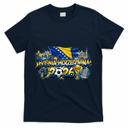 BOSNIA North America Soccer Tournament 2026 T-Shirt - Navy