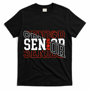 Basketball Senior 2026 Graduate Graduation T-Shirt - Black