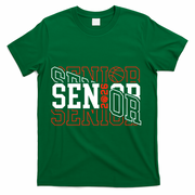 Basketball Senior 2026 Graduate Graduation T-Shirt - Green