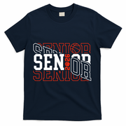 Basketball Senior 2026 Graduate Graduation T-Shirt - Navy