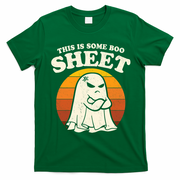 Boo Sheet Shirt This Is Some Boo Sheet Ghost Funny Retro Halloween T-Shirt - Irish Green