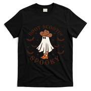 Boot Scootin Spooky Funny Halloween T-Shirt - Black