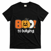 Boo To Bullying Anti Bullying Halloween T-Shirt - Black