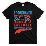 Brookhaven Truckers Mississippi Baseball Team Vintage T-Shirt - Black