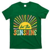 Be The Sunshine Vintage Summer Beach Life T-Shirt - Green