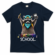 Back To School Raccoon T-Shirt - Navy Blue
