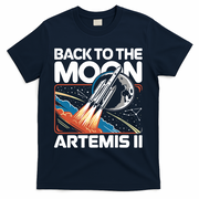 Back To The Moon Artemis 2 T-Shirt - Navy
