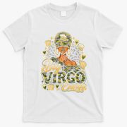 Big Virgo Energy Camo Fashion Zodiac T-Shirt - White
