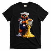 Bear With Cheese Grater T-Shirt - Black