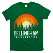 Bellingham Washington Wa Gift Retro 70s 80s Vintage Gift Great Gift T-Shirt - Green