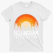 Bellingham Washington Wa Gift Retro 70s 80s Vintage Gift Great Gift T-Shirt - White
