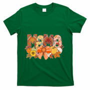 Cute Autumn Mama Fall Lover T-Shirt - Green