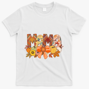 Cute Autumn Mama Fall Lover T-Shirt - White