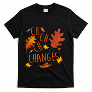 Changes Autumn Season T-Shirt - Black