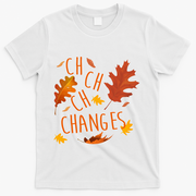 Changes Autumn Season T-Shirt - White