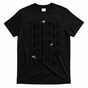 Candyman Bees Funny Urban Legend Scary Halloween T-Shirt - Black