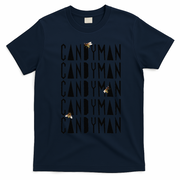 Candyman Bees Funny Urban Legend Scary Halloween T-Shirt - Navy Blue