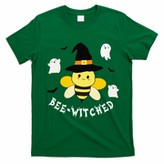 Cute Beekeeper Halloween Costume Funny Bee Pun Beewitched T-Shirt - Irish Green