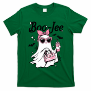 Cute Boo Jee Ghost Halloween Bandana Ghost Coffee T-Shirt - Irish Green