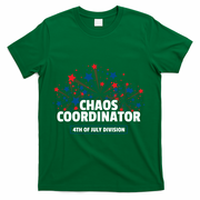 Chaos Coordinator 4th Of July Divison Fireworks T-Shirt - Green