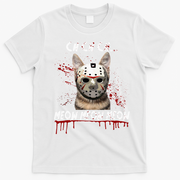 Ch Ch Ch Meow Meow Scary Friday Costume Halloween Cat T-Shirt - White