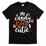 Candy Corn Cutie Halloween T-Shirt - Black
