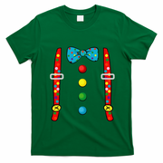 Clown Costume Halloween Funny Circus Clown DIY Costume T-Shirt - Irish Green