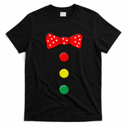 Clown Costume Halloween Funny Circus Clown Matching Family T-Shirt - Black