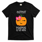 Cutest Coolest Pumpkin In The Patch Halloween T-Shirt - Black
