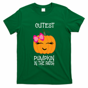 Cutest Coolest Pumpkin In The Patch Halloween T-Shirt - Irish Green