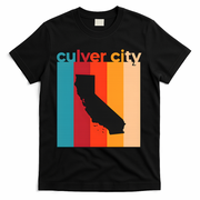 Culver City Retro California T-Shirt - Black